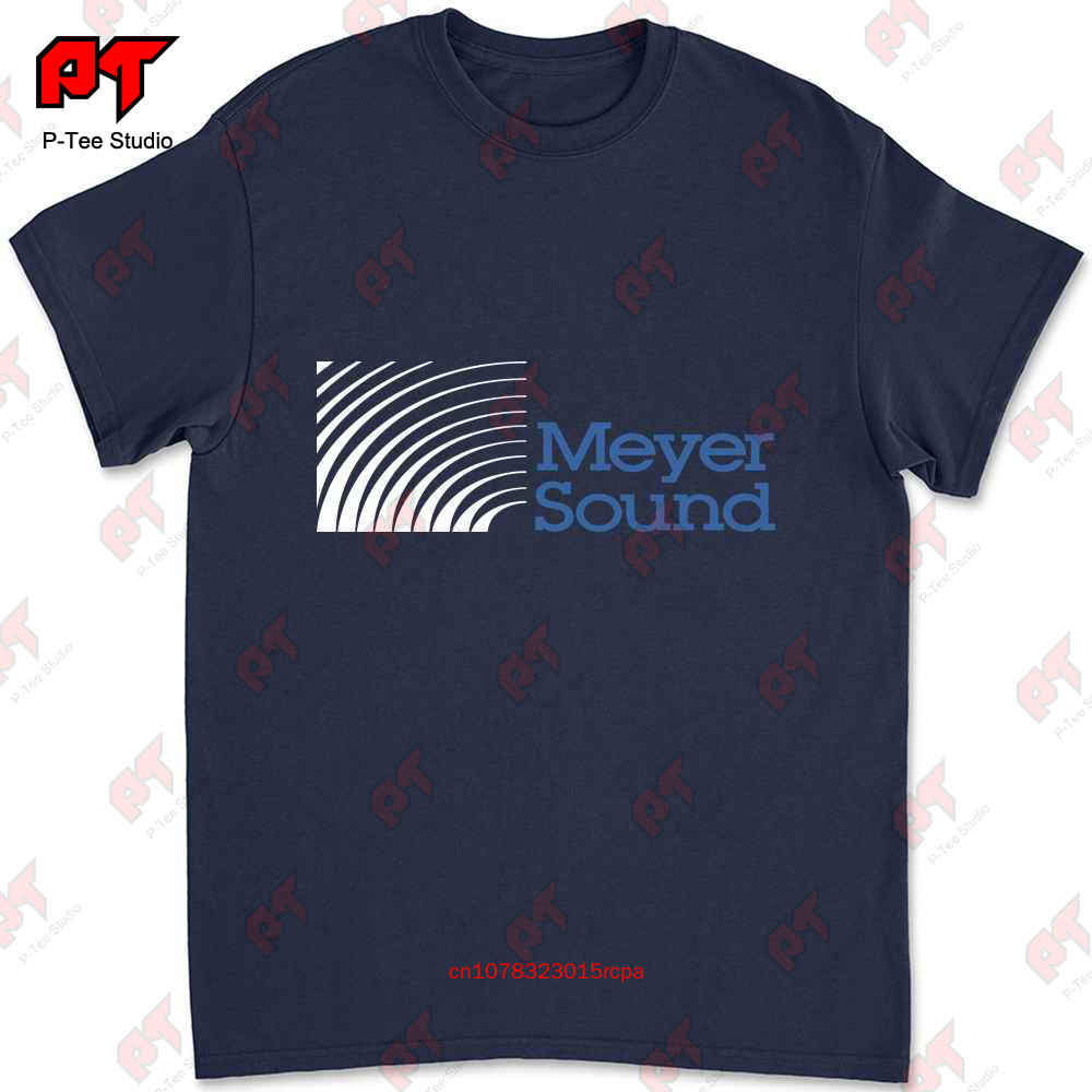 New UnisexS T Shirt Meyer Sound Thinking Logo Usa Size WomenS UDFD