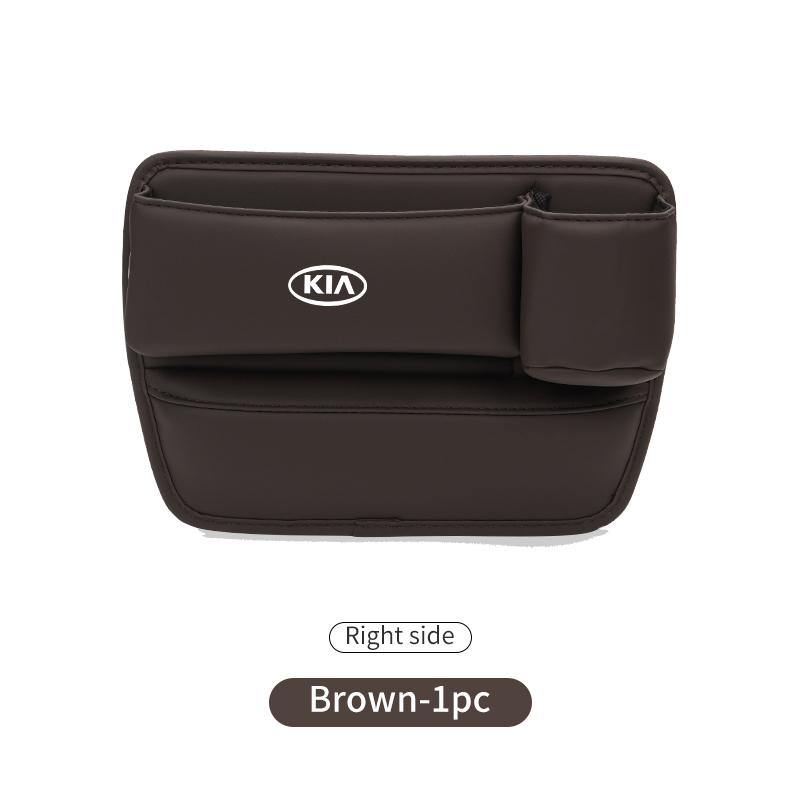 NYOJ2 Car Seat Center Console Armrest Gap Filler Storage Box For KIA Ceed Sportage Rio K5 K2 Optima Cerato Proceed Venga