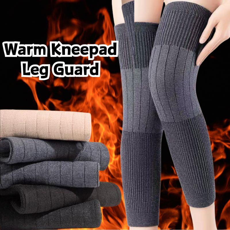 Hot Winter Thicken Warm Kneepad Leg Guard Women Men Windproof Coldproof Leg Warmers Sports Knee Protector