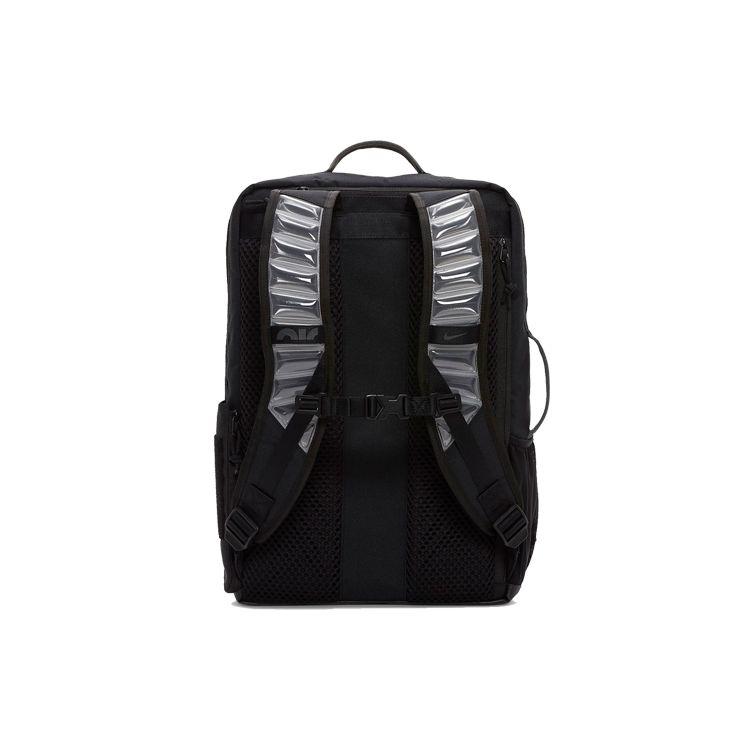 Nike Retro Functional Multi-Pocket Polyester Backpack Unisex Backpacks Black CK2656-010