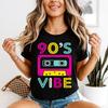 Womens I Love The 90s T Shirt Retro 90s Festival Costume Outfit Tee