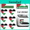 Palästina Muster Flagge Haustier Auto Aufkleber Einfach zu installieren Automobil Zubehör
