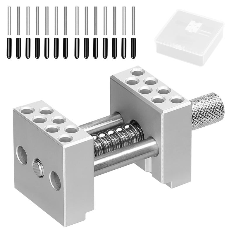 

T004 Bench Pliers Multi-function Clamp 304 Stainless Steel Vise Fixture - Model Making Fixed Jig for DIY Crafts Remodeling