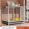 Large Pet Cage: Multi-Sized Dog & Cat Enclosure with Toilet Space
