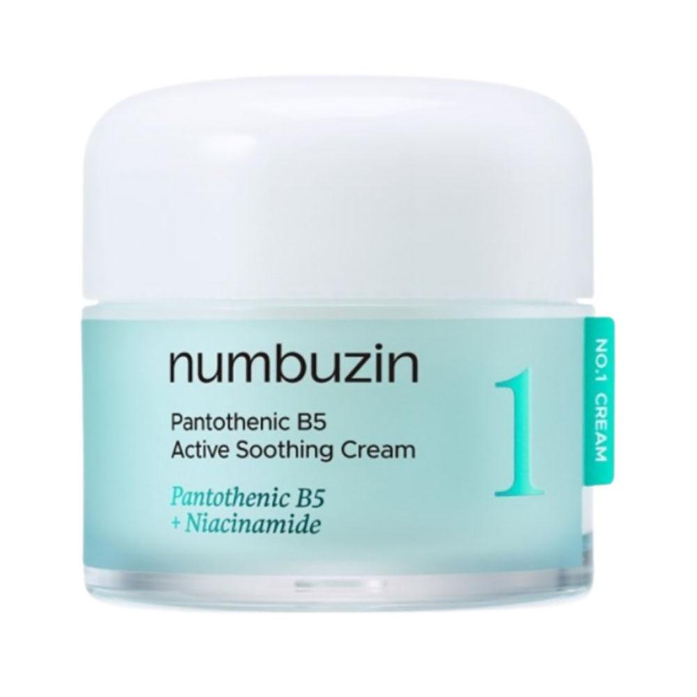Numbuzin No.1 Pantothenic Acid Active Soothing Cream 80ml – Moisture Care, Skin Calming, Korean 80ml