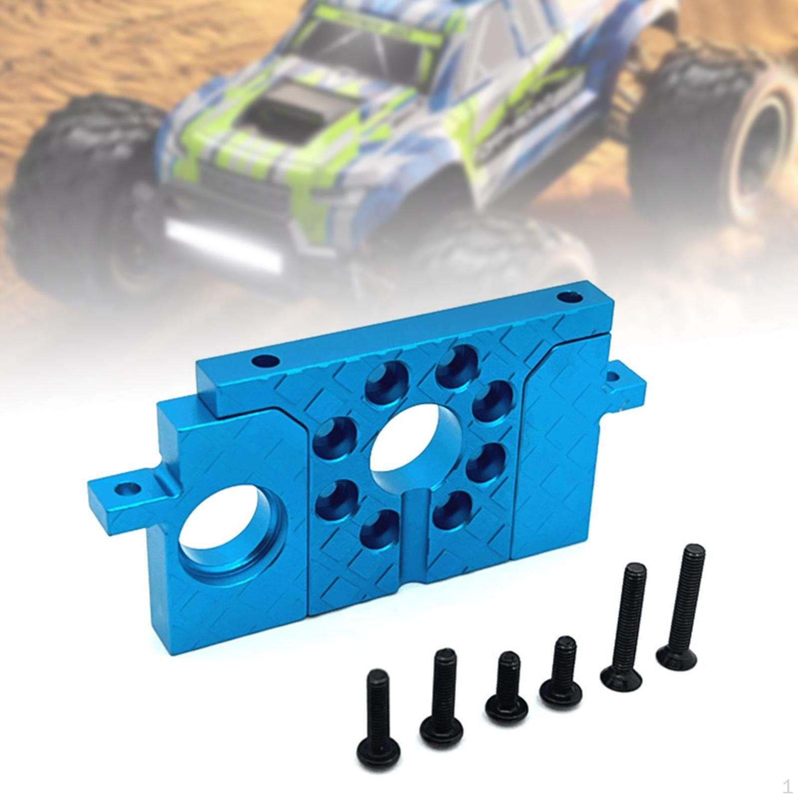 

RC Car Metal Motor Mount for 1:7 Scale Maintenance Sturdy Easy to Install Remote Control синій