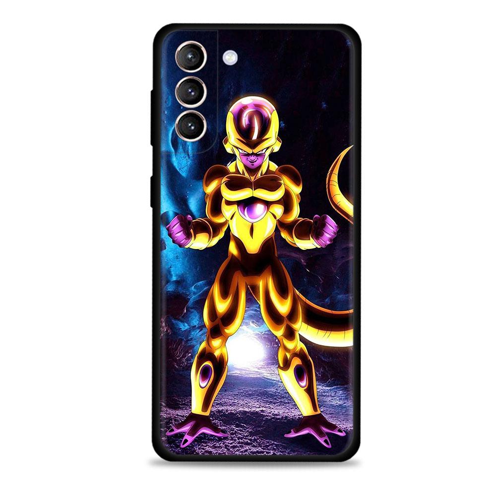 

Чехол для телефона Dragon Ball Golden Frieza для Samsung Galaxy S21 S20 FE S22 Ultra S10 S9 S8 Plus S10e Note 20 Ultra, силиконовый чехол Note 10plus