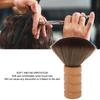Men Shaving Brush with Wooden Handle Nylon Broken Hair Removal Flexible Shave Foaming Brush