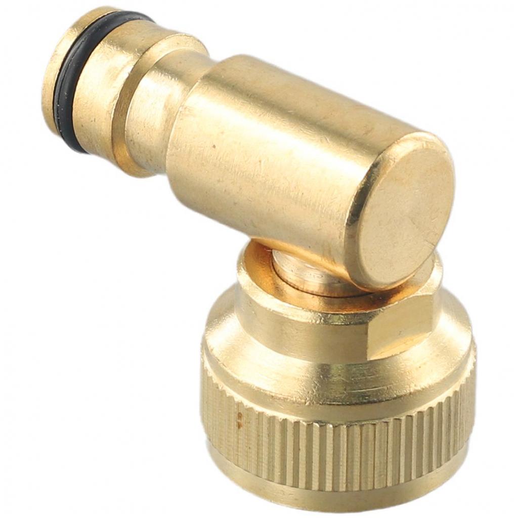 Hose Reel Swivel Elbow Quick Connector High Quality Brass Construction