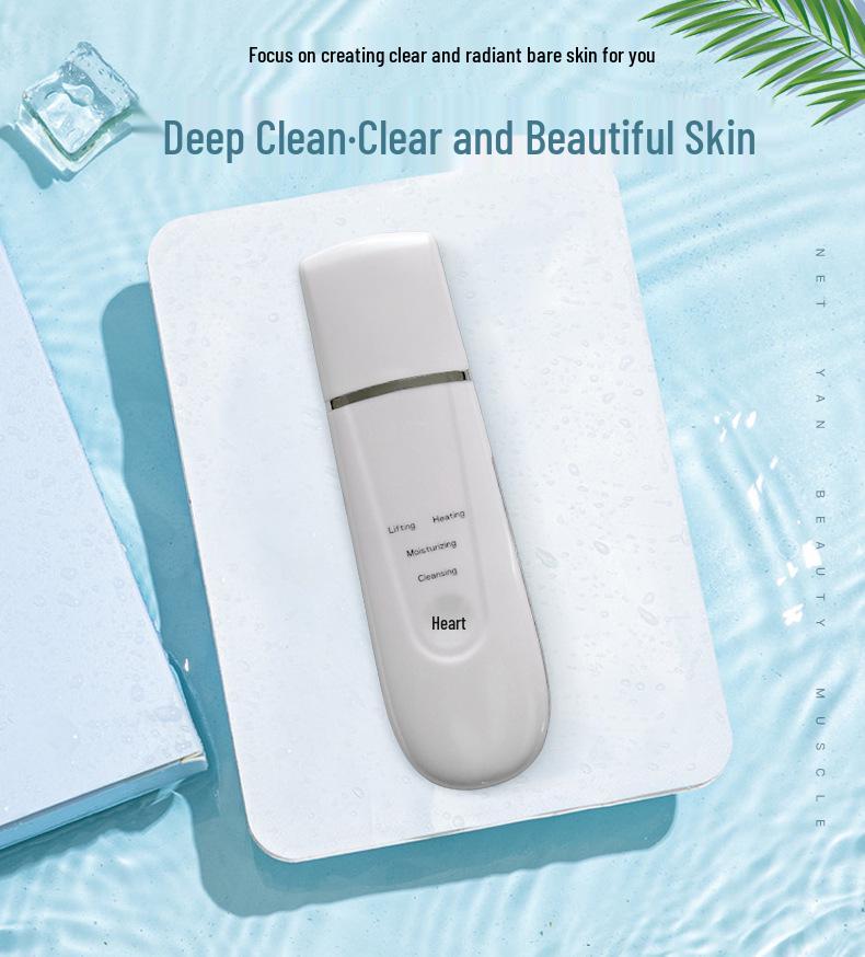 Ultrasonic Skin Scrubber & Blackhead Remover with Iontophoresis