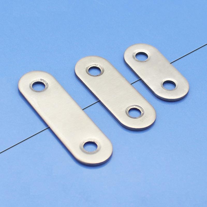 

1 шт., плоский угловой фиксированный кронштейн из нержавеющей стали, соединитель прямой формы, толстая соединительная пластина