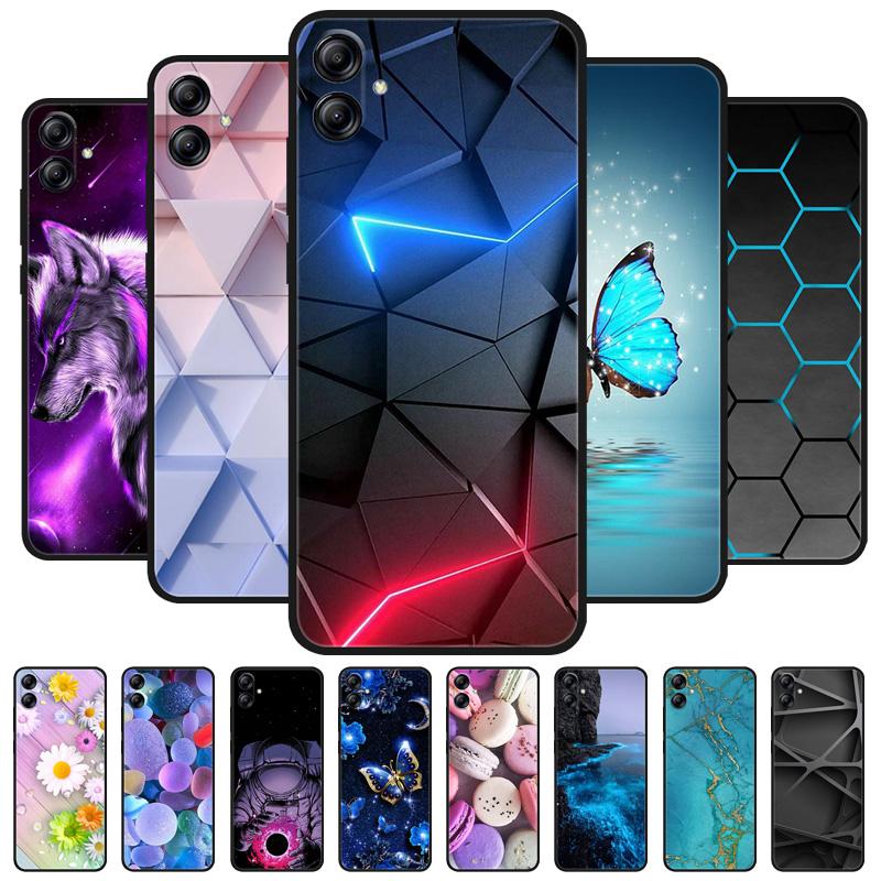 For Samsung Galaxy A06 Silicone Case Cute Pattern Soft TPU Phone Cover For Samsung Galaxy A06 A 06 SM-A065F Back Cover Bumper