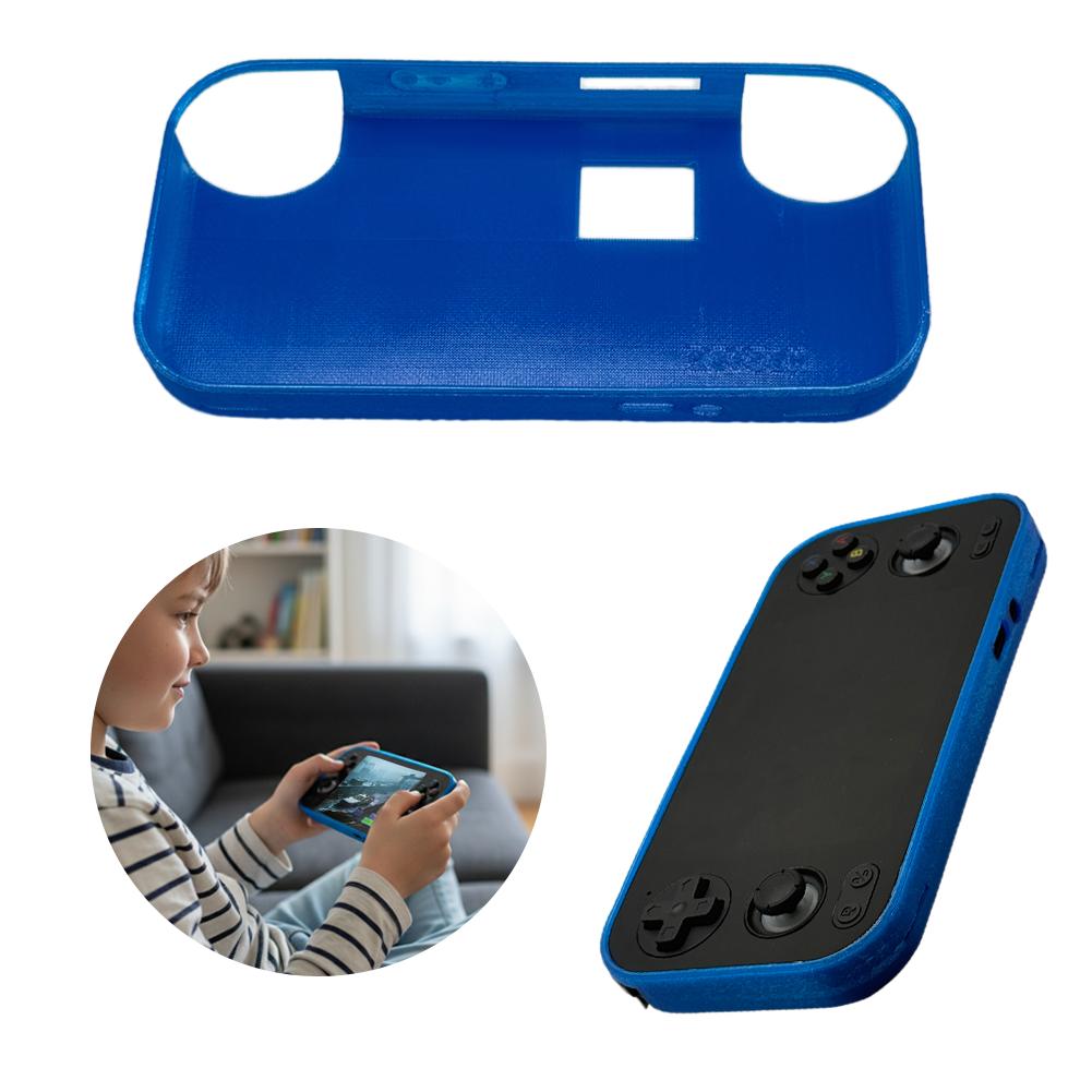 TPU Flexible Protective Shell For ANBERNIC RG476h Console 3D Printed Protective Cover Cooling Anti-drop Case Game Console Access