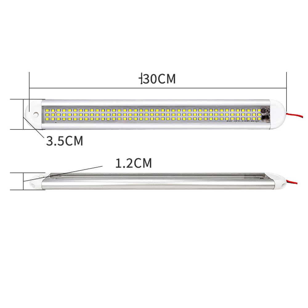 LED Room Lamp, Car Lighting, DC12V-85V, 120 LED Interior Light, 1,100 Lm, 8 W,