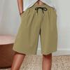 Women's Sports Shorts Casual Loose Solid Color Breathable Quick Drying Shorts