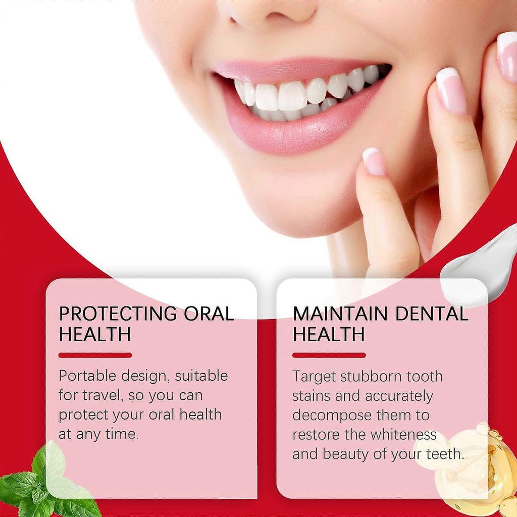 Daily Cleaning Toothpaste To Remove Yellow Teeth Stains, Reduce Odor, Freshen and Care for