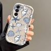 Case for Samsung Galaxy S26 S24 S25 Ultra S23 S22 Plus FE A57 A37 A17 A56 A36 A16 A06 A15 A35 A55 Colorful Marine Organism Cover