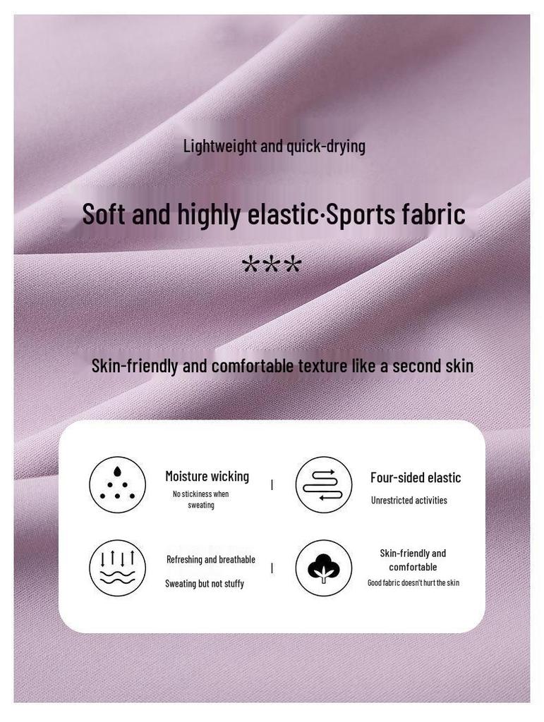 Women's Quick-Dry Running Sportswear Set: Sun Protection Jacket & Pants for Summer Outdoor & Fitness Activities 2024.