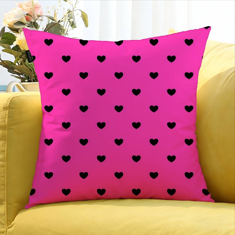 Fashion P-Polka Dot Figure World Various Sizes Square Pillow Case For Car Home Bedchamber Decor