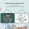 Double-Sided Magnetic Chalk & Whiteboard for Kids' Drawing & Home Office Messages