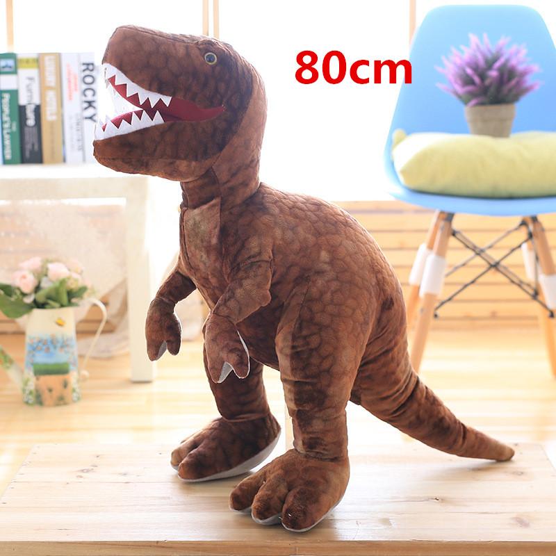 50Cm-80Cm Simulation Dinosaur Plush Toys Stuffed Animals Plush Dinosaur Pillow Tyrannosaurus Rex Dolls Kids Girls Gifts