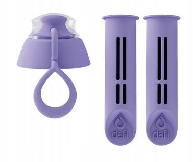 Filter Insert for Dafi Bottle, Purple, 2 Pcs, Cap