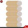 100Pcs 5" Sanding Disc NO-Hole Flocking Sandpaper Hook Loop Grit 60-320