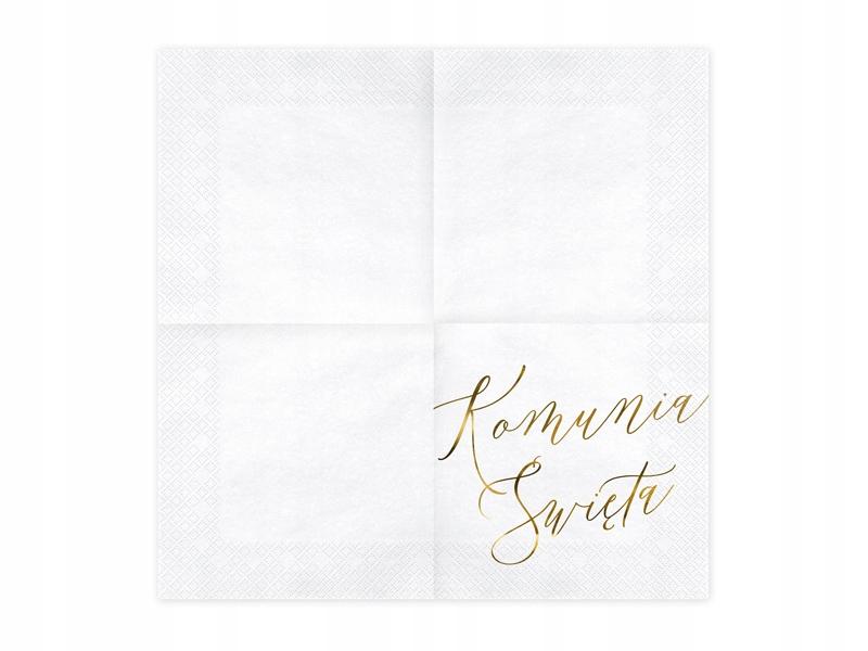 Holy Communion Napkins, White, 33X33Cm