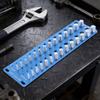 Nut and Bolt Identifier Gauge with 14 SAE & 14 Metric Sizes Screw Size Checker for Screw Nut Bolt Size Finder Classification