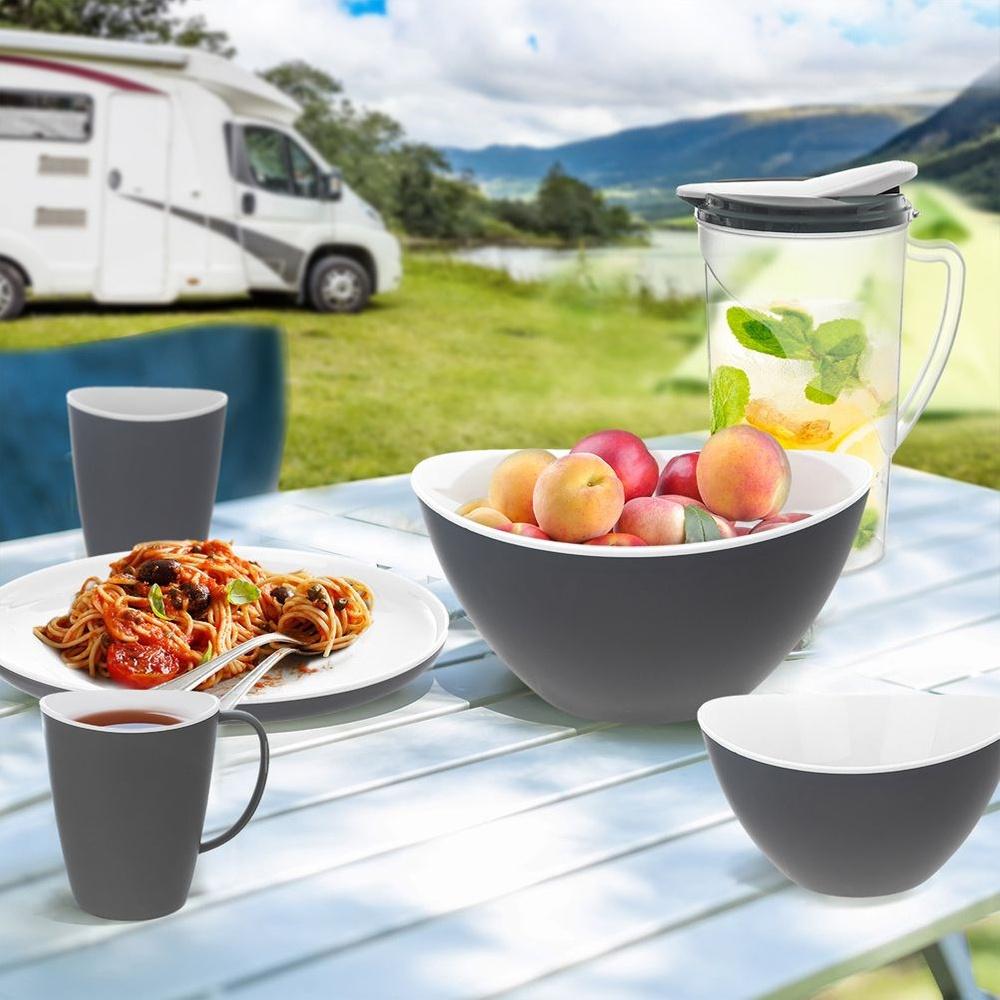 Reusable Plastic Picnic Travel Cup for Drinks