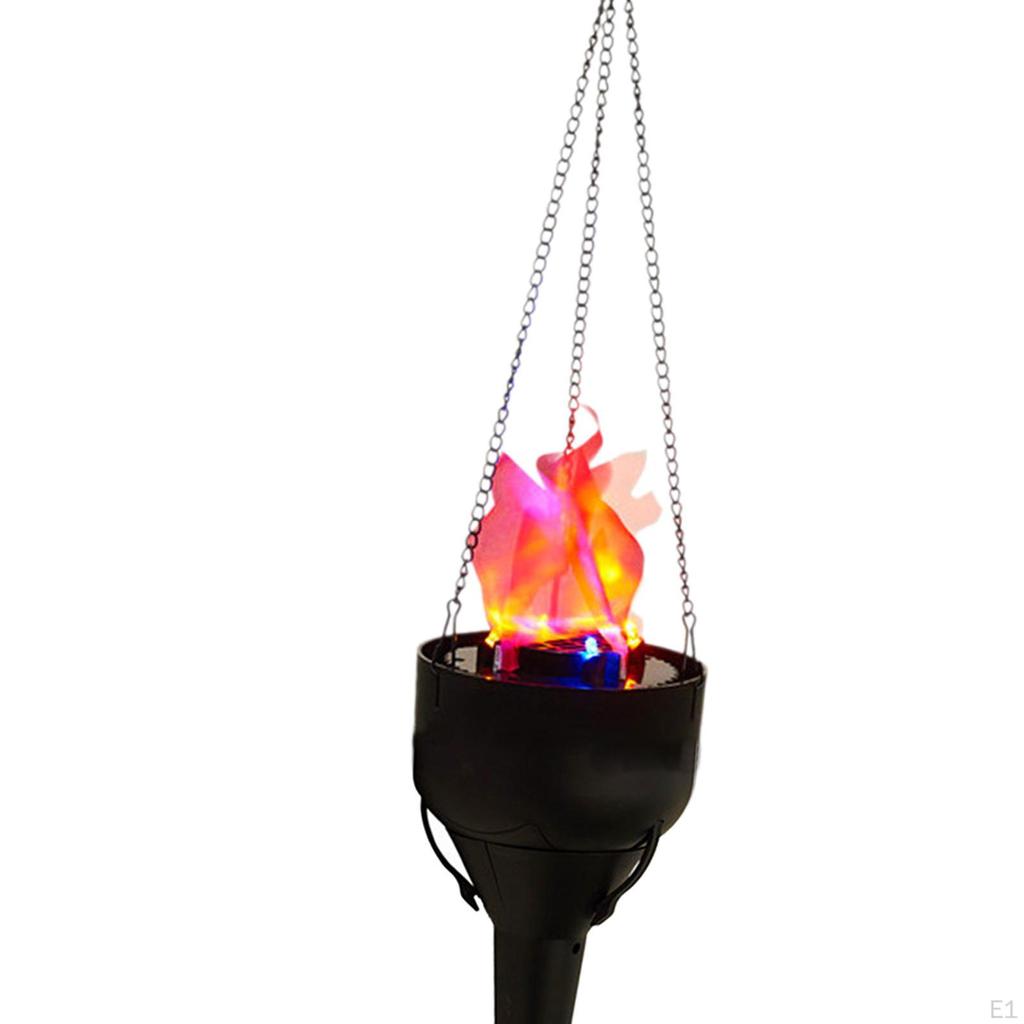 Fake Flame Lamp Props Warm Atmosphere Effect Light for Party Halloween Home