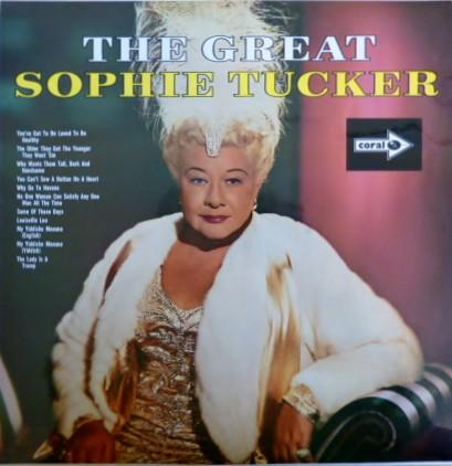 

LP Record SOPHIE TUCKER - The Great Sophie Tucker CP100 MCA Coral, Cora UK Pop Used