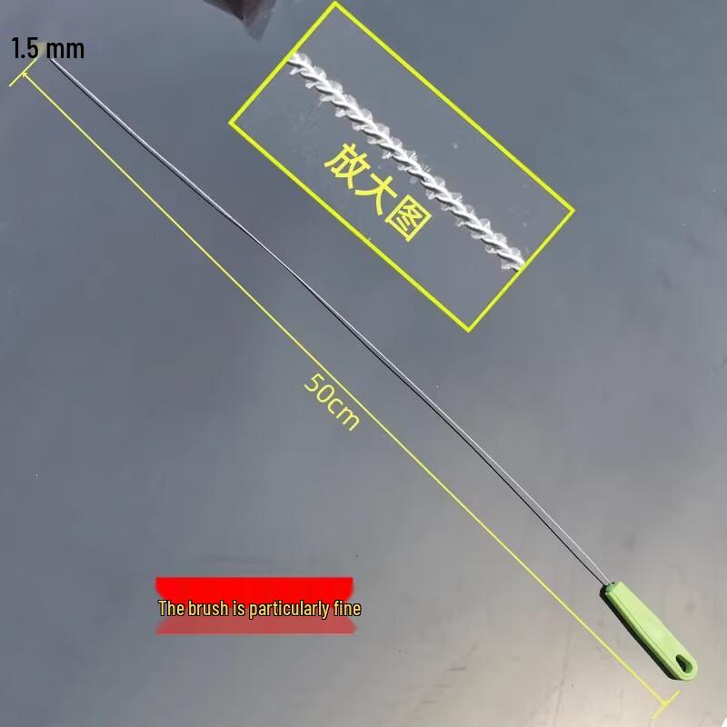 Extra Fine Long Soft Bristle Cleaning Brush Set