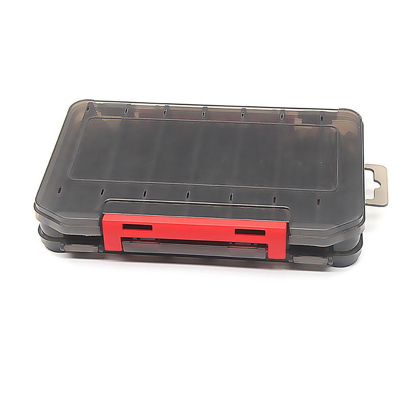 Double-Sided Lure Box Fishing Tool Box Hard Bait Box Storage Accessories Box Fishing Tackle Box