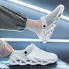 Fashion Sandals Man Half Hole Shoes Mules Beach Mascullino Original Clappers 2025 Trend Eva Casual Pvc Designer Luxury Slippers for Men
