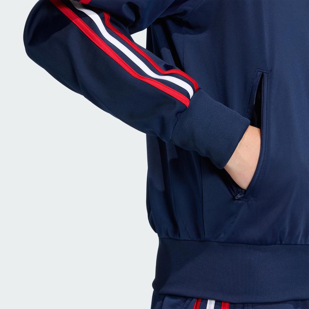 adidas Originals Firebird FW25 Track Top Comfortable Stand Collar Striped Zip Jacket Men Tops KD3841