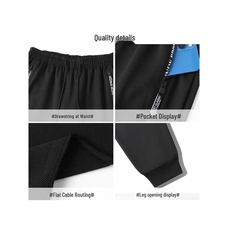 Warrior Men's Spring Autumn Loose Fit Tapered Joggers