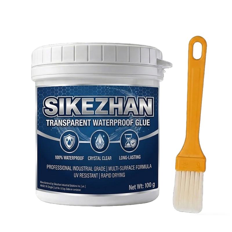 

500g Clear Waterproof Sealant Agent Industrial Grade Leak-Proof Glue for External Wall Roof Crack Repair SIKEZHAN