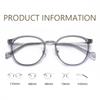 Luxury Photochromic Myopia Glasses for Women Men Retro Oval Frame Outdoor Color Changing Minus Diopter Near Sight Eyeglasses
