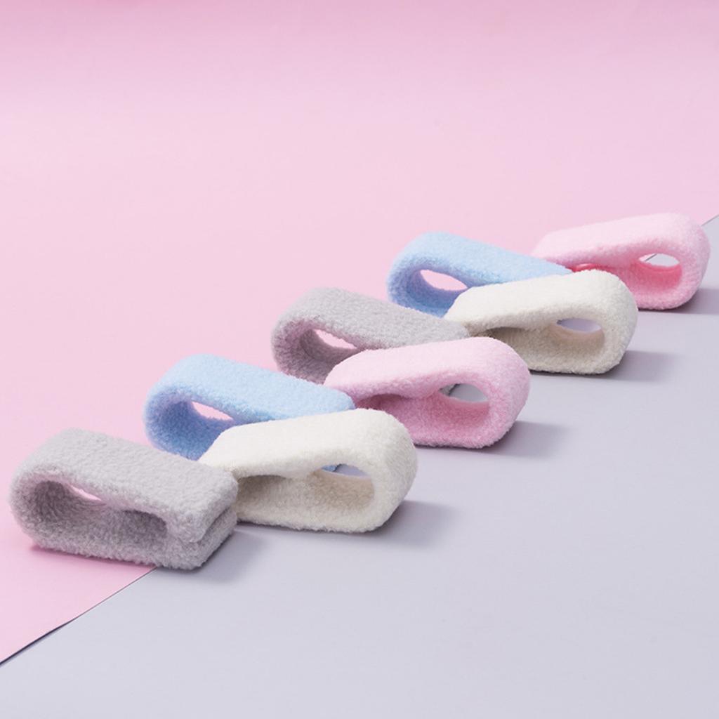 10Pcs Plush Quilt Cover Holders Clips with Strong Grip Fleece Coating Duvet Clips Comforter Fasteners Bedding Grippers