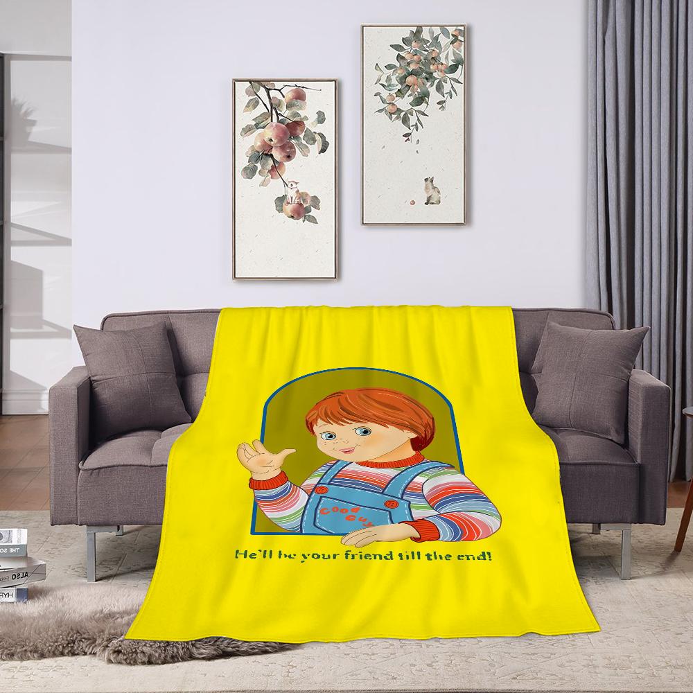 

Плед для дивана Одеяло Good Guys Chucky Cobija Пушистые мягкие одеяла для кровати Летнее одеяло Покрывало на кровать Плед 30x40in