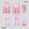2081 pink white reversible (sizes 2xl-6xl)