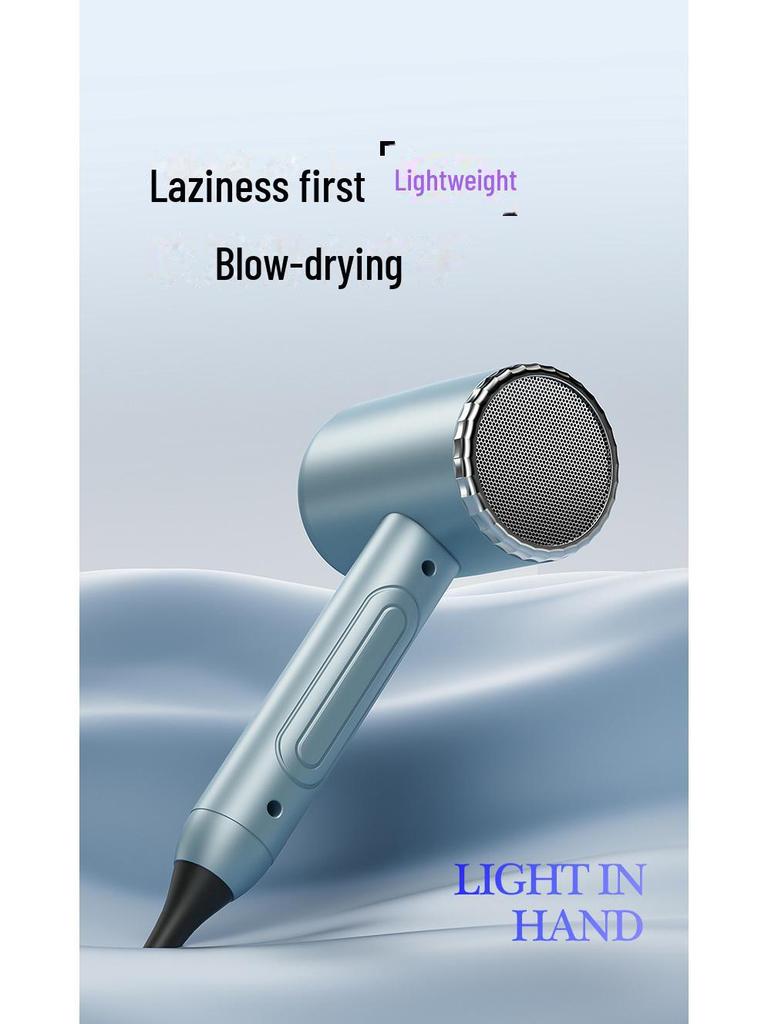 High-Power Blue Light Hair Dryer with Hot/Cold Settings for Home & Dorm Use