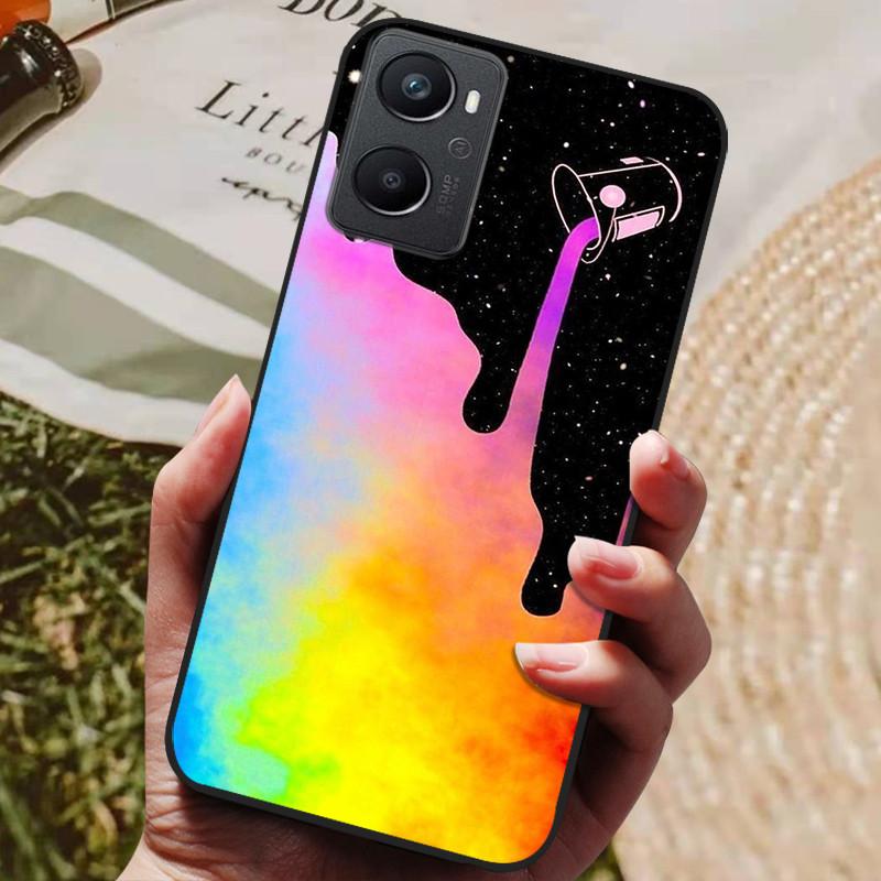 For Oppo A96 4G Case Phone Cover Soft Silicone TPU Back Cases for OppoA96 4G Case 6.51'' CPH2333 Coques for OPPOA96 A 96 Global