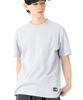 NEW ERA Short Sleeve Snow Gray Hem Box Logo Size S T-Shirt