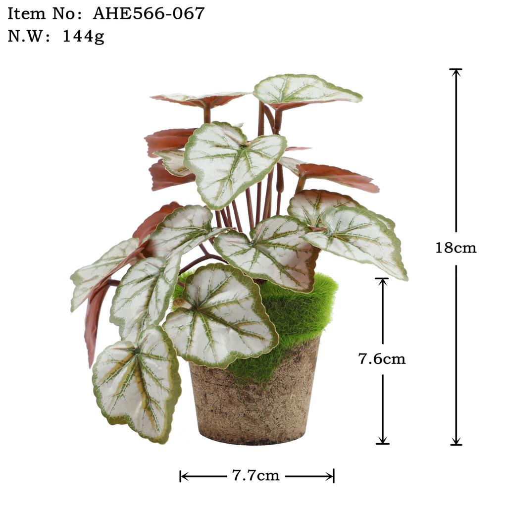 Exquisite Plastic Bonsai Set For Home And Photography Props Eucalyptus Banana Leaf Turtle Back Daisy Hibiscus