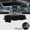 for Mitsubishi Pajero Shogun Montero 2006- V80 V87 V93 V97 Protective Carpet Dashmat Dashboard Cover Pad DashMat Sunshade