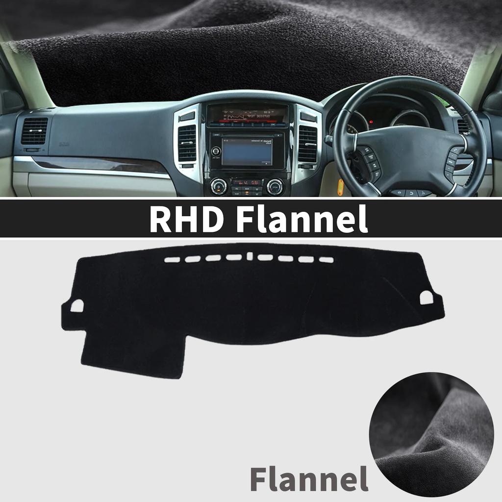 for Mitsubishi Pajero Shogun Montero 2006- V80 V87 V93 V97 Protective Carpet Dashmat Dashboard Cover Pad DashMat Sunshade