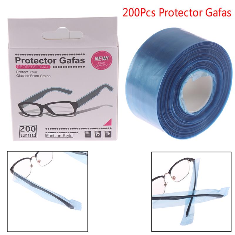 200Pcs Disposable Covers Glasses Legs Frame Bag Dyeing Coloring Protector Hair