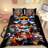 Duvet Cover One-Piece Luffy Anime Bedding Set Quilt Cover Comforter Cover King Queen Size for Boys Adult Gift
